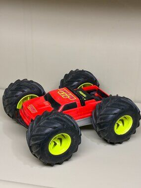 Vintage Tyco Rebound 4x4 RC Car Red Blue 27MHz 6.0V Jet Turbo Vehicle Only
